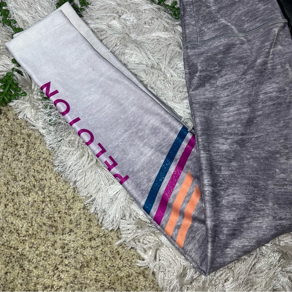 Legging Taille Haute Peloton Roller Rink - Gris Taille M Neuf